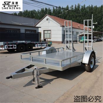 單軸挖掘機拖車